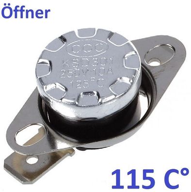 115 C° Thermischer Temperaturschalter Öffner