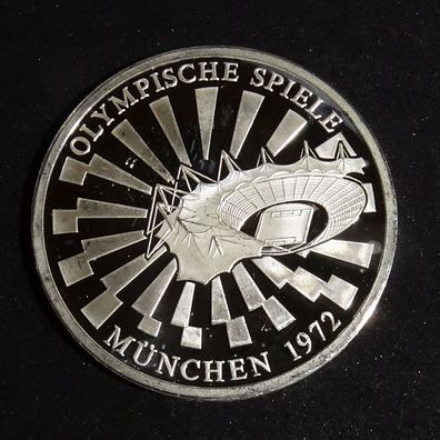 50 Jahre BRD 1972 Olympische Spiele München Silber Münze 99,9%