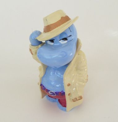 Humphrey Heartbreak Ü-Ei Figur Happy Hippo Hollywood Jahr 1997