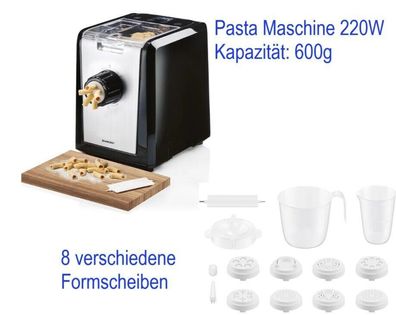 Silvercrest Pasta Maschine Ravioli Nudelmaschine mit 8 Formscheiben