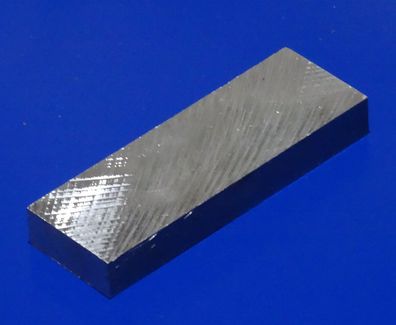 120,5 x 40,63 x 16,12 mm (LxBxH) Alu Klotz Flachmaterial Reststück #269