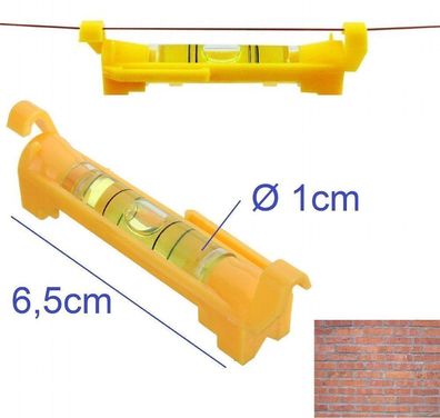 Schnur Wasserwaage Mauerbau