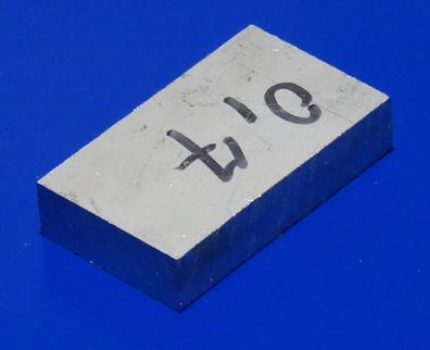 70,35 x 41,25 x 15,14 mm (LxBxH) Alu Klotz Flachmaterial Reststück #199