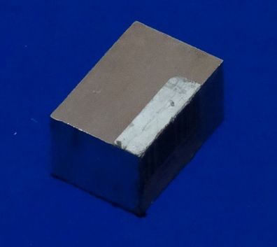 38 x 25,4 x 20,7 mm (LxBxH) Alu Klotz Flachmaterial Reststück #56