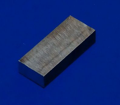 60,4 x 25 x 13,2 mm (LxBxH) Alu Klotz Flachmaterial Reststück #25