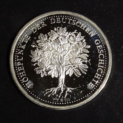 Höhepunkte deutsche Geschichte Erste Kaiserkrönung Versailles Silber Münze 99,9%
