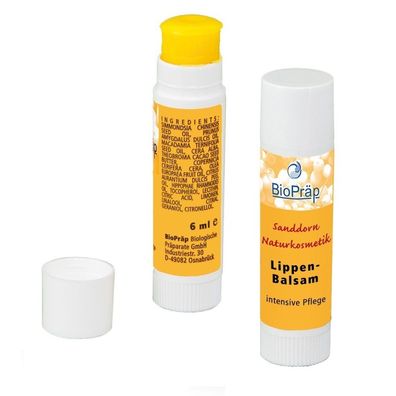 Sanddorn Lippenpflegestift, 6 ml - BioPräp