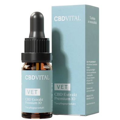VET CBD 10 Extrakt Premium, 10 ml - Vitrasan / CBDVital