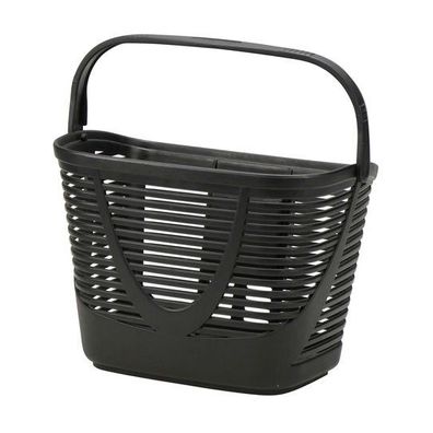 Rixen&Kaul Klickfix Fahrradkorb Lamello MINI schwarz klein 12L 7kg max Lenkerkorb