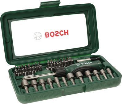 Bosch Professional 46tlg. Schrauberbit & Steckschlüssel-Set (Zubehör Bit-Set)