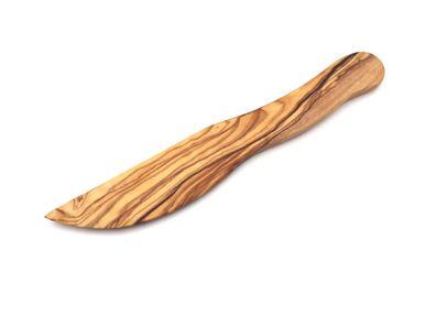 Buttermesser Holzmesser handgefertigt aus Olivenholz