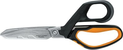 Fiskars Hochleistungs-Schere, Bis zu 30% mehr Kraft, Länge 21 cm, Langlebig