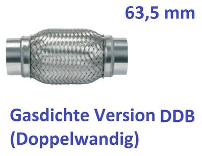 63,5mm Auspuff Flexrohr Powersprint Constructor Edelstahl 304 AISI 903084