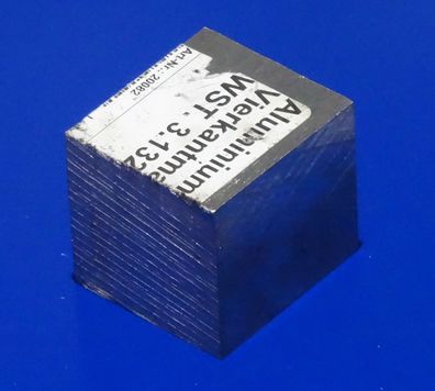 44,63 x 40,8 x 40,49 mm (LxBxH) Alu Klotz Flachmaterial Reststück #156