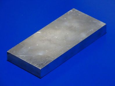 176,5 x 78,79 x 20,16 mm (LxBxH) Alu Klotz Flachmaterial Reststück #215