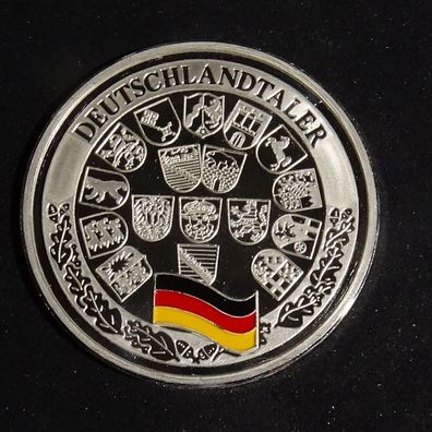 Deutschland Taler Berlin Vaterland Hauptstadt Silber Münze 99,9%