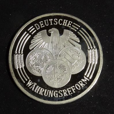 50 Jahre BRD deutsche Währungsreform 1916 1935 1990 Silber Münze 99,9%