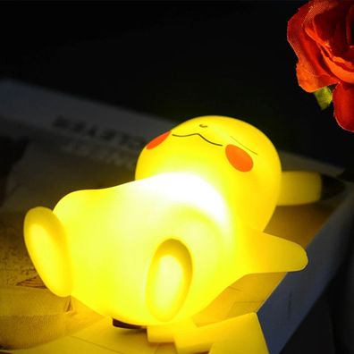 Pikachu Nachtlicht Lampe 2 - Nintendo Pokemon Pikachu 12cm Mini Tisch Lampe ohne Box