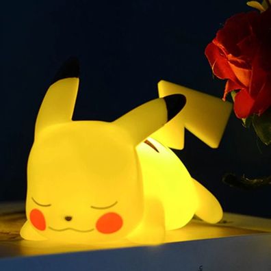 Pikachu Nachtlicht Lampe 3 - Nintendo Pokemon Pikachu 12cm Mini Tisch Lampe ohne Box