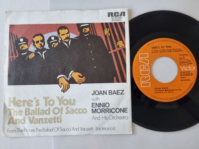 Joan Baez/ Ennio Morricone - Here's to you 7'' Vinyl Germany