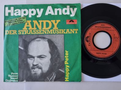 Andy, Der Strassensänger/ Andy Marx/ Peter Thomas - Happy Andy 7'' Vinyl Germany
