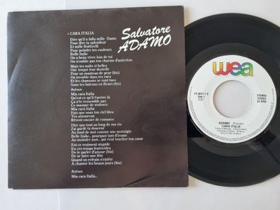 Adamo - Cara Italia 7'' Vinyl Italia