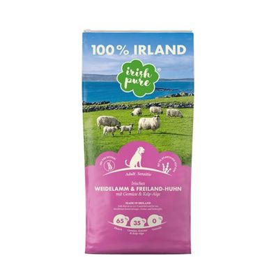 Irish Pure | Irisches Weidelamm & Freiland-Huhn mit Gemüse & Kelp-Alge, Adult 1,5 kg