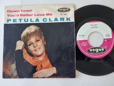 Petula Clark - Down town 7'' Vinyl Germany