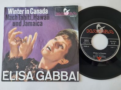 Elisa/ Alisa Gabbai - Winter in Canada 7'' Vinyl Germany