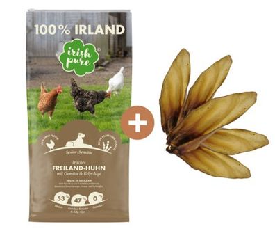 Irish Pure | Irisches Freiland-Huhn mit Gemüse & Kelp-Alge, Senior 12 kg
