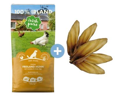 Irish Pure | Trockenfutter | Irisches Freiland-Huhn mit Gemüse & Kelp-Alge, Adult 12