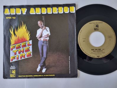Andy Anderson - Feel the fire 7'' Vinyl Germany