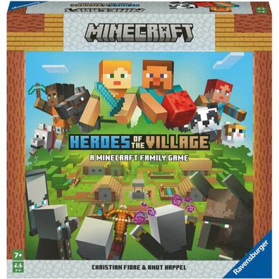 Minecraft Junior - Helden des Dorfes Brettspiel