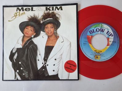 Mel & Kim - FLM/ F.L.M. 7'' Vinyl Germany RED VINYL