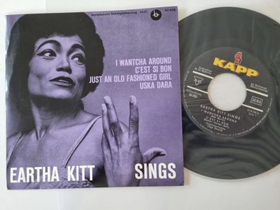 Eartha Kitt - Eartha Kitt sings/ I wantcha around 7'' Vinyl EP Germany