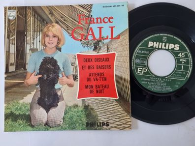 France Gall - Deux oiseaux/ Attends ou va-t'en 7'' Vinyl EP France