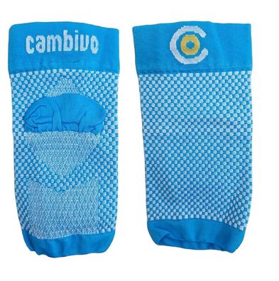 Cambivo Sprung gelenk Bandage 2 Paar Blau Knöchelbandage, Fußgelenk, Achillessehne
