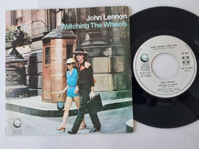 John Lennon/ Yoko Ono - Watching the wheels 7'' Vinyl Portugal