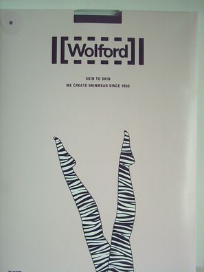 Wolford TIGER Strumpfhose black/ black Gr. M