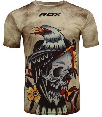 RDX Sports T14 Harrier Tattoo T Shirt Extra Groot
