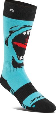 Thirtytwo Socken Santa Cruz Sock blue - Größe: L/ XL, 42-48