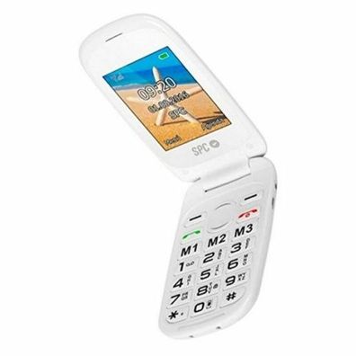 Mobiltelefon SPC Internet Harmony WHITE Bluetooth FM 2,4" Weiß