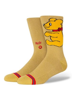 STANCE Socken Gummiebear gold - Größe: M 38-42
