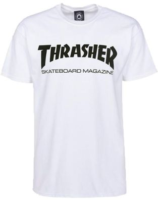 Thrasher T-Shirt Skate-Mag white - Größe: L
