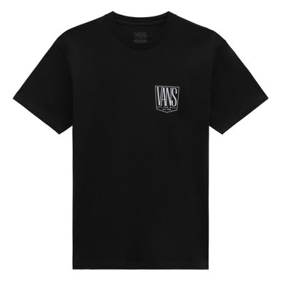 VANS T-Shirt Original Tall Type black - Größe: S