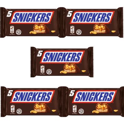 25 Snickers Riegel im 5er Pack - 1 KG - Preis pro Riegel 0,69 €