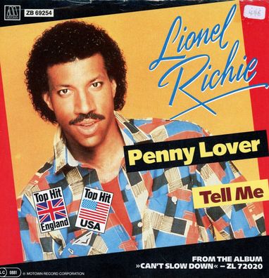 7" Cover Lionel Richie - Penny Lover