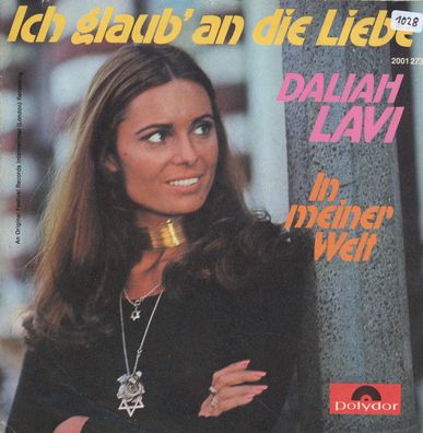 7" Cover Daliah Lavi - Ich glaub an die Liebe