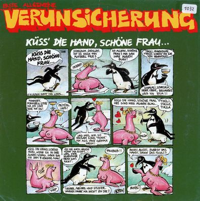 7" Cover Erste allgemeine Verunsicherung - Küss die Hand schöne Frau