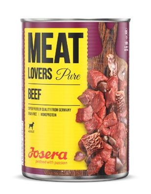 Josera | Hund | Nassfutter Meat Lovers Pure Beef 6 x 400 g